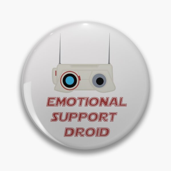 Item preview, Emotional Support Droid BD- 1 designed and sold by xWiseGirl.