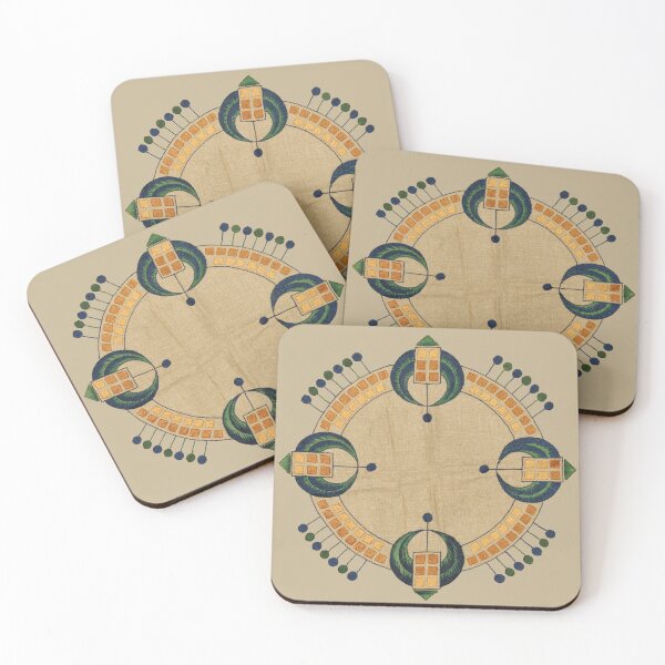 Item preview, Embroidered Art Nouveau Mandala designed and sold by Cheeze-Dealer.