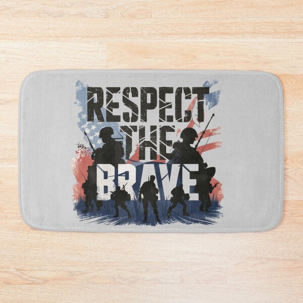Item preview, Respect The Brave Patriotic US Army Tribute designed and sold by Taans-Creation.