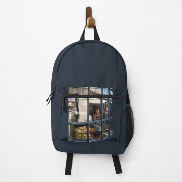 Item preview, Gothic Church Reflections in Village Café Window designed and sold by InbalTurShalom.