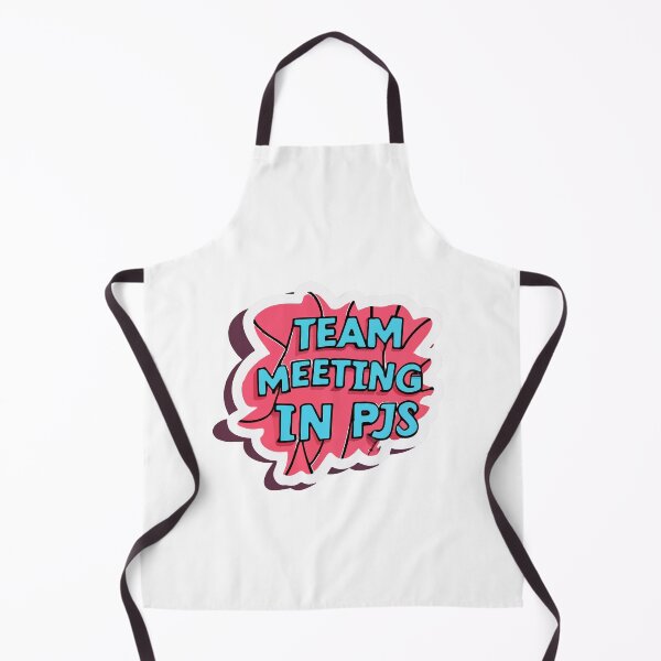Item preview, Team Meeting in PJs Comic Sticker designed and sold by NiftyWrx.