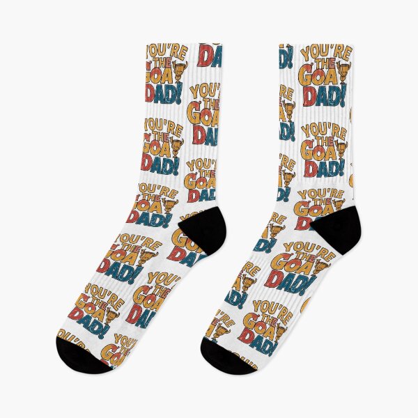 Item preview, You're the GOAT, Dad! Sporty Father's Day Sticker Design designed and sold by HahaHandlesHub.