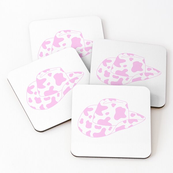 Item preview, Pastel Purple Pink Magenta Cowprint Cowboy Hat designed and sold by sorooart.