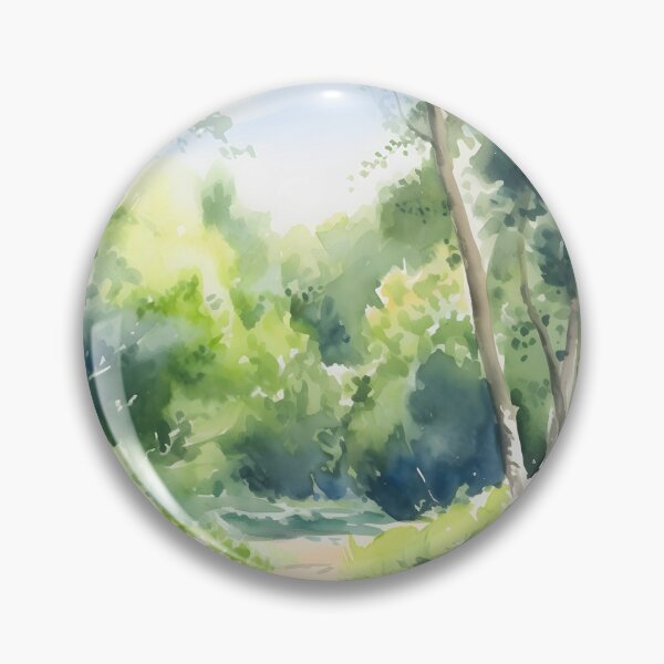 Item preview, Trail in Soft Greens designed and sold by StephanieLZ.