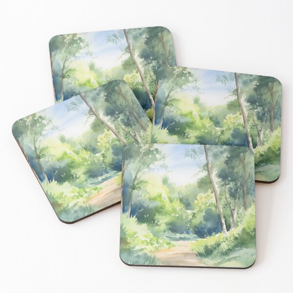 Item preview, Trail in Soft Greens designed and sold by StephanieLZ.