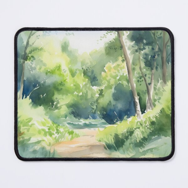 Item preview, Trail in Soft Greens designed and sold by StephanieLZ.