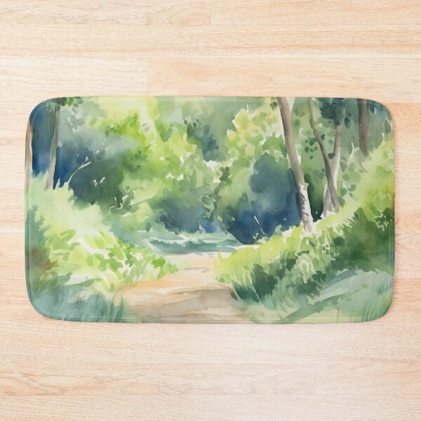 Item preview, Trail in Soft Greens designed and sold by StephanieLZ.