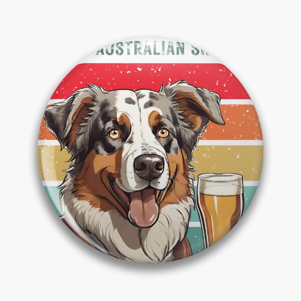 Item preview, Australian Shepherd dog and beer "i like beer and my australian shepherd and maybe 2 people" designed and sold by GoodyPaws.