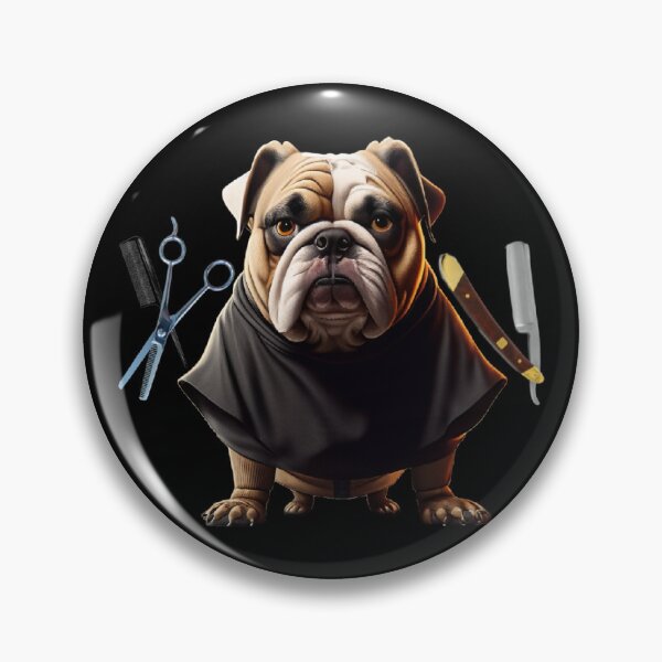 Item preview, BULLDOG barbershop  designed and sold by SmARTNiki.