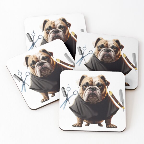 Item preview, BULLDOG barbershop  designed and sold by SmARTNiki.