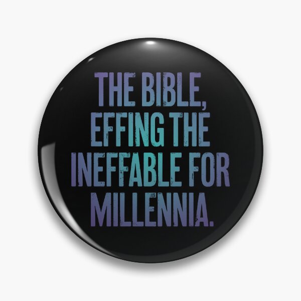 Item preview, The Bible, effing the ineffable for millennia. v.1 designed and sold by x1brett.