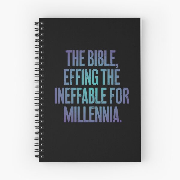 Item preview, The Bible, effing the ineffable for millennia. v.1 designed and sold by x1brett.