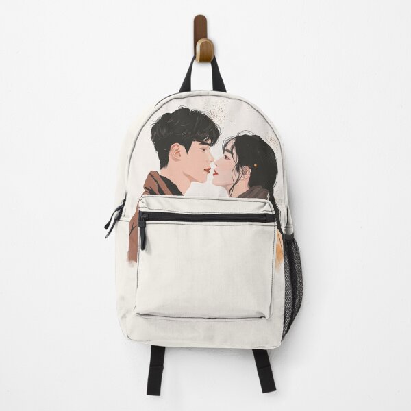 Item preview, Korean Drama romantic couple kiss scene designed and sold by aikdreams.