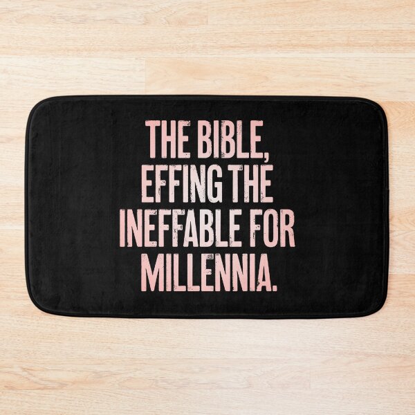 Item preview, The Bible, effing the ineffable for millennia. v.2 designed and sold by x1brett.