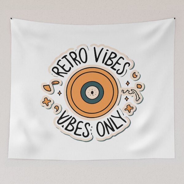 Item preview, Retro Vibes Only Classic Vinyl Record designed and sold by NiftyWrx.