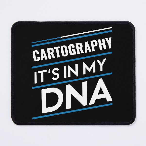 Item preview, cartography its in my dna designed and sold by greenbluearts.