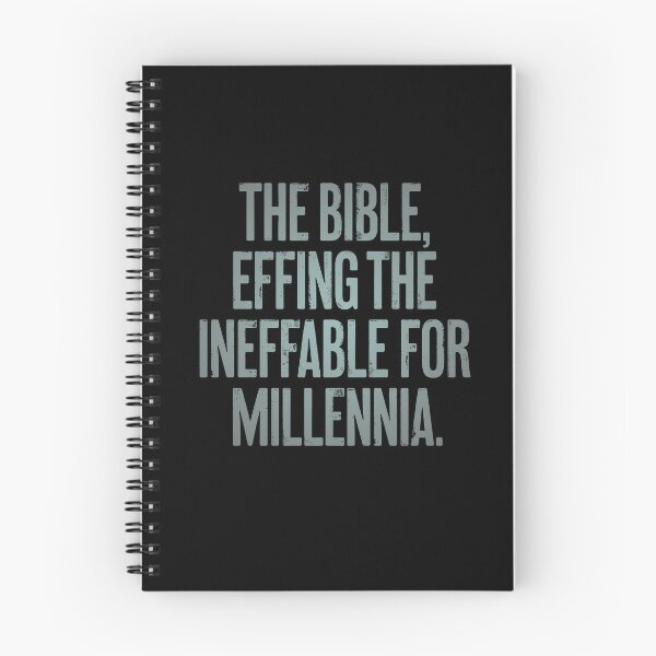 Item preview, The Bible, effing the ineffable for millennia. v.3 designed and sold by x1brett.