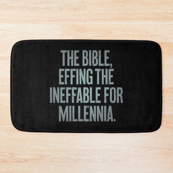 Item preview, The Bible, effing the ineffable for millennia. v.3 designed and sold by x1brett.