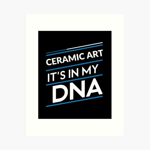 Item preview, ceramic art its in my dna designed and sold by greenbluearts.