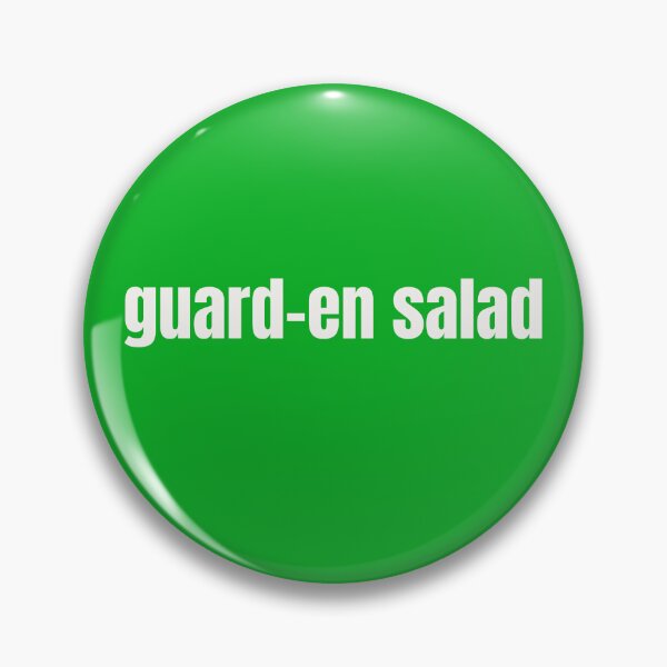Item preview, Guard-en Salad (jiujitsu puns) designed and sold by vebruner.