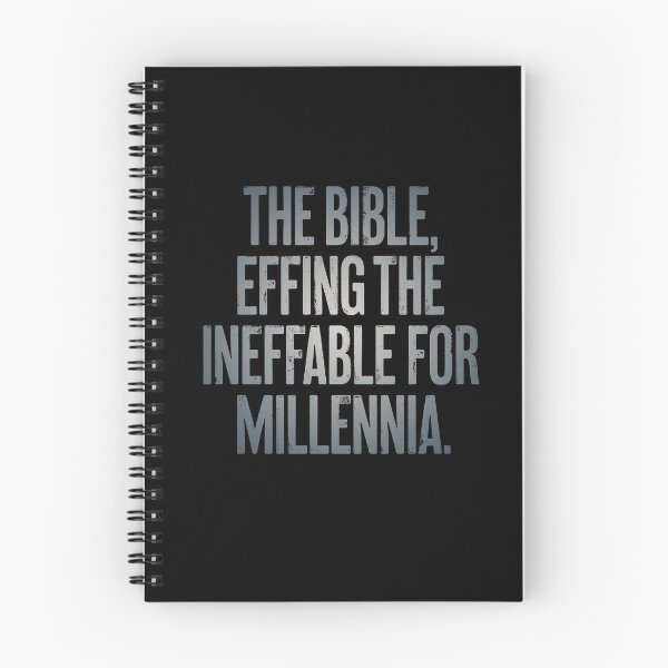 Item preview, The Bible, effing the ineffable for millennia. v.4 designed and sold by x1brett.