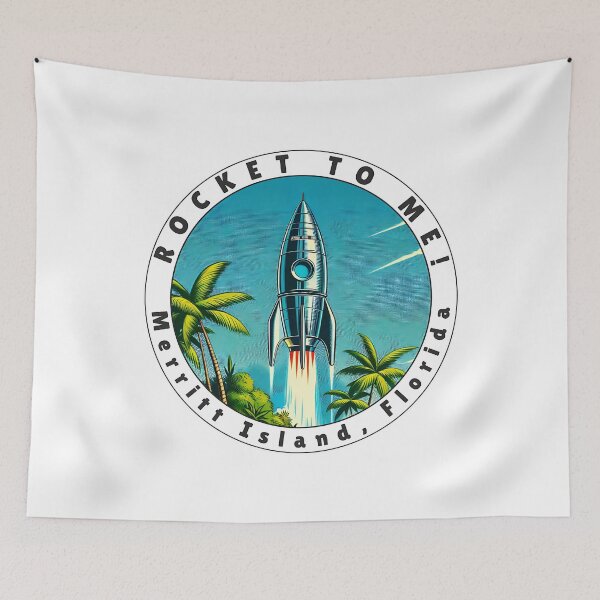 Item preview, Rocket to Me! Merritt Island Florida designed and sold by DigiTiki.