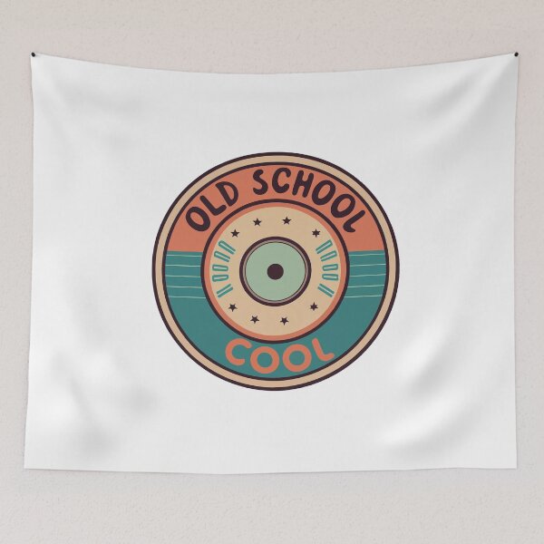 Item preview, Old School Cool Vintage Vinyl Record designed and sold by NiftyWrx.