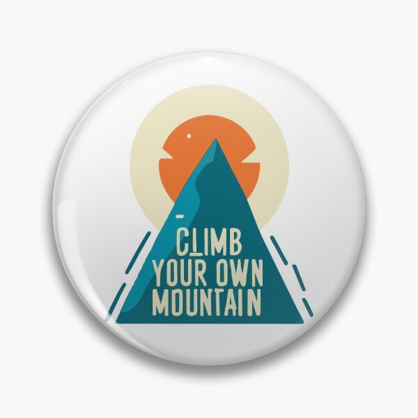 Item preview, Climb Your Own Mountain - Abstract Peak designed and sold by NiftyWrx.