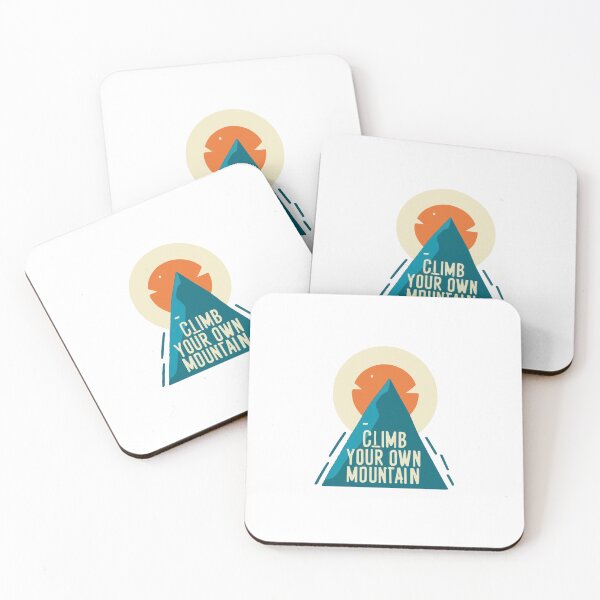 Item preview, Climb Your Own Mountain - Abstract Peak designed and sold by NiftyWrx.