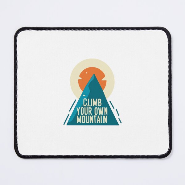 Item preview, Climb Your Own Mountain - Abstract Peak designed and sold by NiftyWrx.
