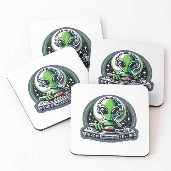 Item preview, Alien DJ - Groovy Extraterrestrial Music designed and sold by Akioos.