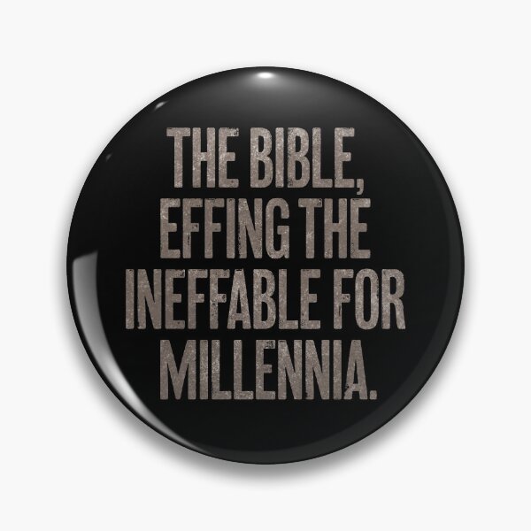 Item preview, The Bible, effing the ineffable for millennia. v.6 designed and sold by x1brett.