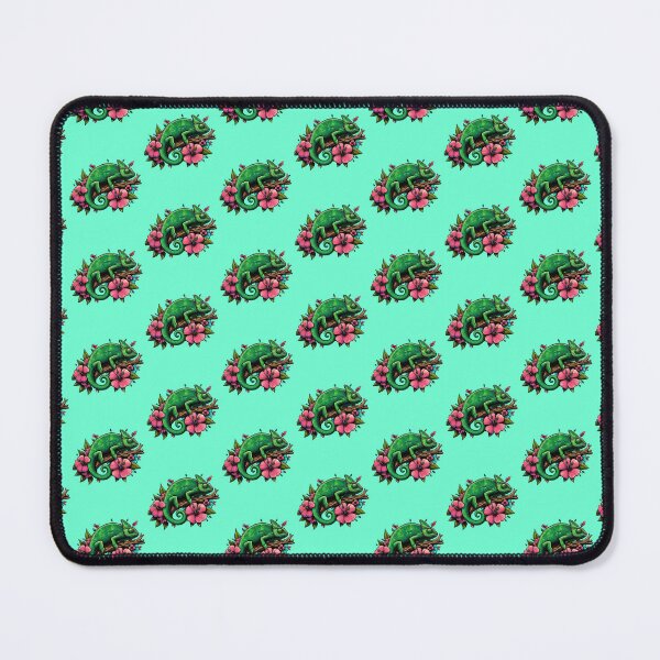 Item preview, Copy of Watercolor Chameleon Lizard Flowers Colorful Chameleon Lover -  designed and sold by PurpleLoveStore.