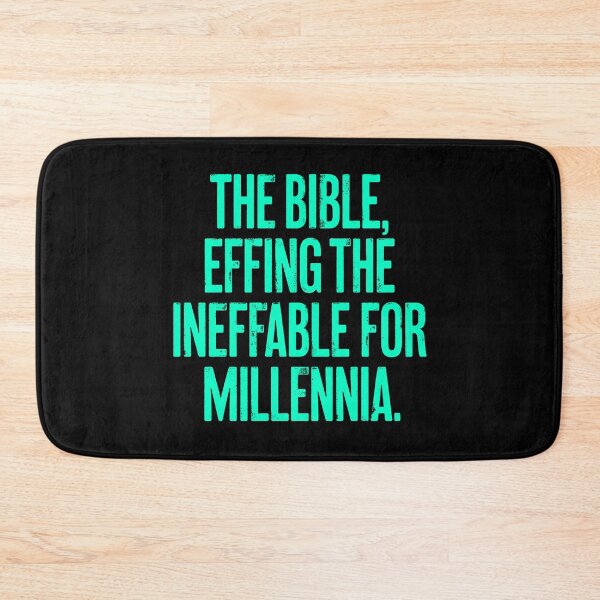 Item preview, The Bible, effing the ineffable for millennia. v.7 designed and sold by x1brett.