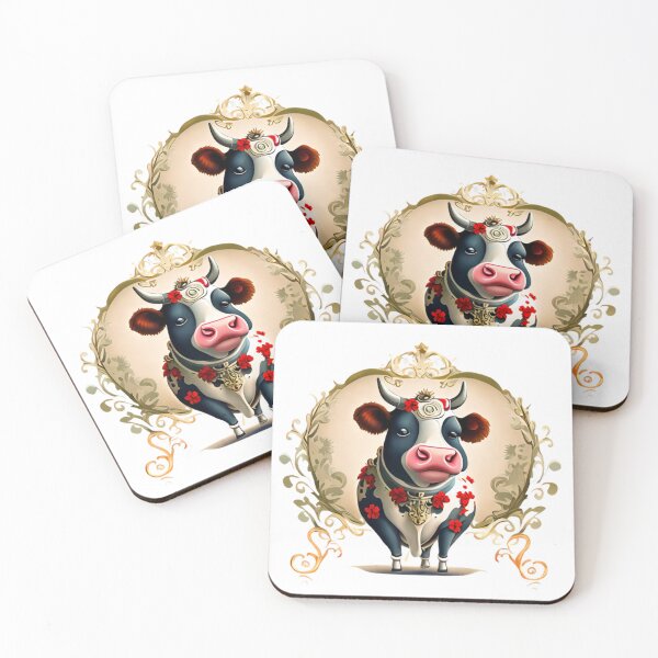 Item preview, baroque cow designed and sold by Maker Magia.