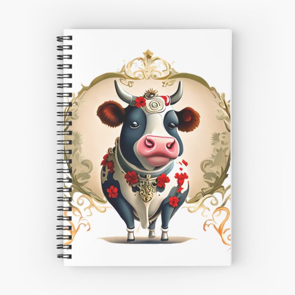 Item preview, baroque cow designed and sold by Maker Magia.