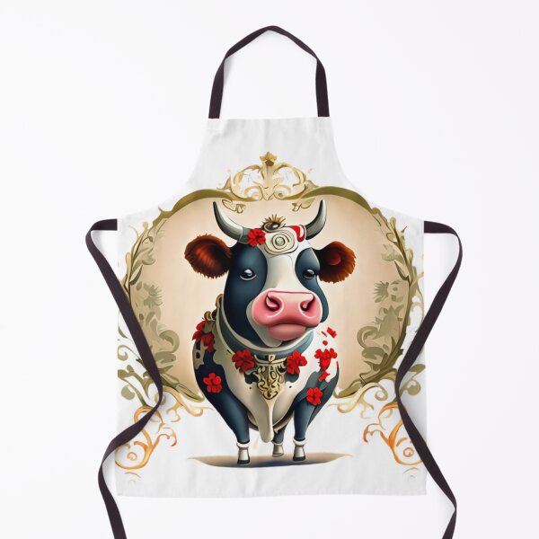 Item preview, baroque cow designed and sold by Maker Magia.