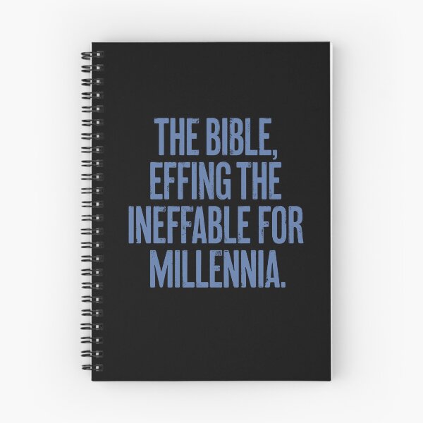 Item preview, The Bible, effing the ineffable for millennia. v.8 designed and sold by x1brett.