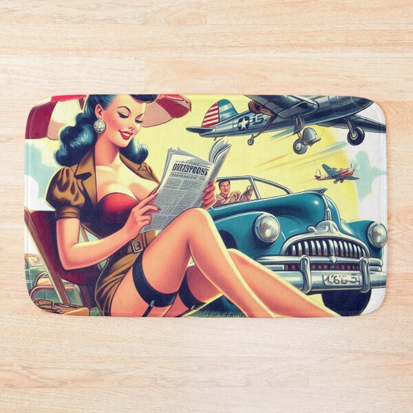 Item preview, Hot Vintage Pin-up designed and sold by PulpVintage.