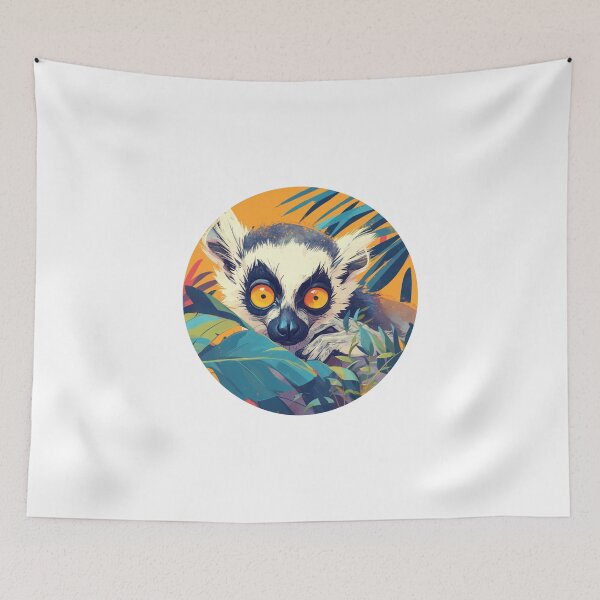 Item preview, Lemur // Ape // Monkey // Madagascar designed and sold by SMARTKIT  DESIGNAGENCY.
