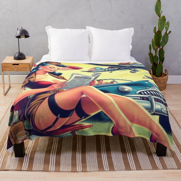 Item preview, Hot Vintage Pin-up designed and sold by PulpVintage.