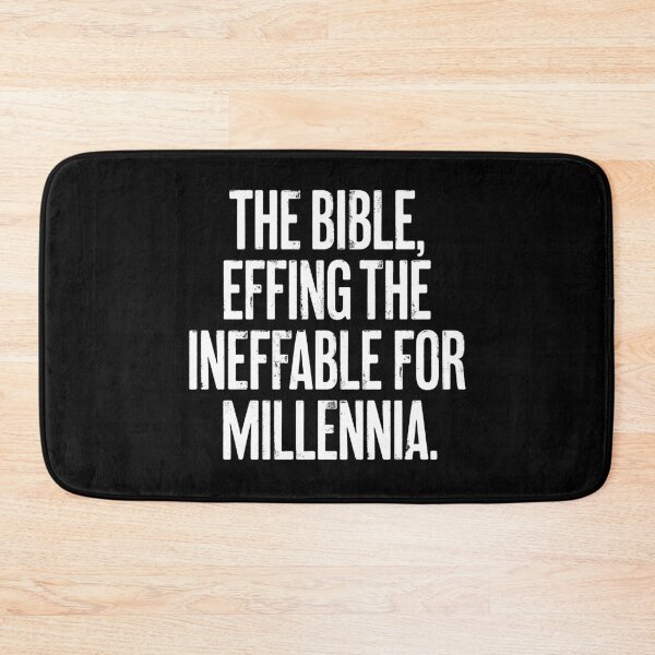 Item preview, The Bible, effing the ineffable for millennia. v.9 designed and sold by x1brett.