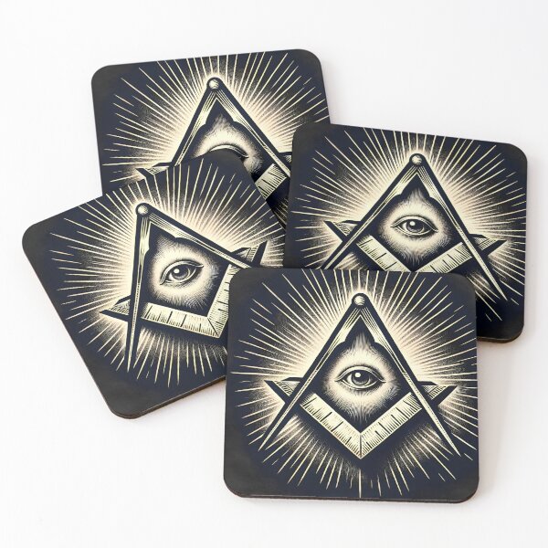 Item preview, Square & Compass designed and sold by Hensfield.