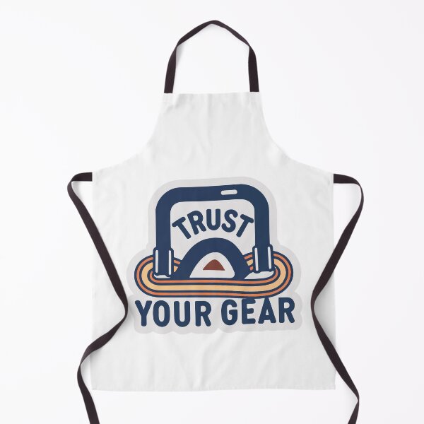 Item preview, Trust Your Gear - Climbing Carabiner and Rope Design designed and sold by NiftyWrx.