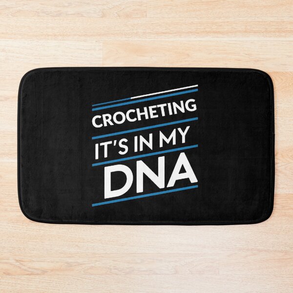 Item preview, Crocheting its in my dna designed and sold by greenbluearts.
