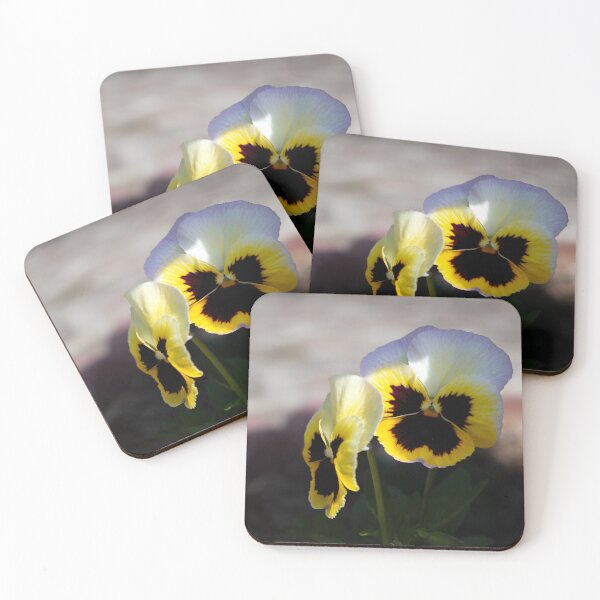 Item preview, Yellow Pansy Blooms Flower Photography designed and sold by CaytlinEPhotos.