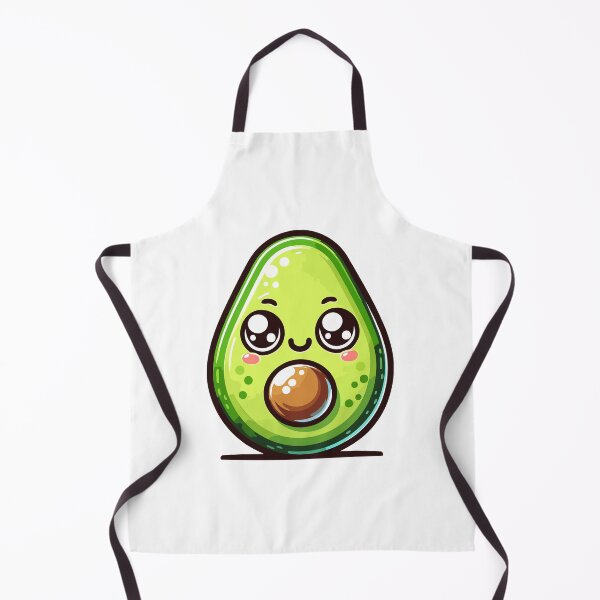 Item preview, Adorable Avocado with Cute Face - Fun and Whimsical Food designed and sold by Akioos.