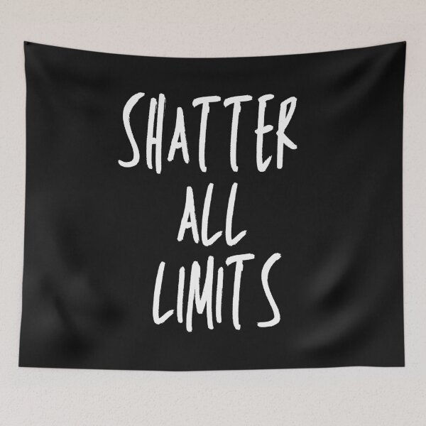 Item preview, Shatter all limits designed and sold by MetalRockMusic.