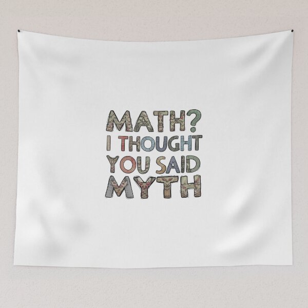 Artikelvorschau, Mathe? Ich dachte, du hättest Mythos gesagt entworfen und verkauft von ImproveDesign.