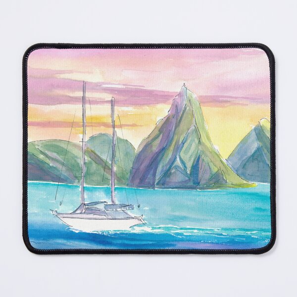 Item preview, Caribbean Yachting Dreams in West Indies designed and sold by artshop77.